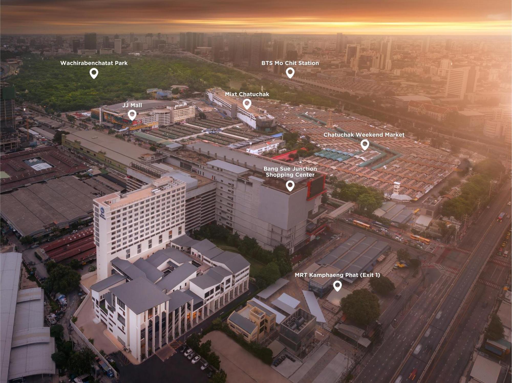 Best Western Chatuchak Банкок Екстериор снимка